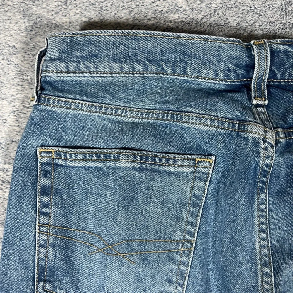 Levi Strauss Signature Gold Mens Straight Fit Medium Wash Jeans W32 L34 (32.5)